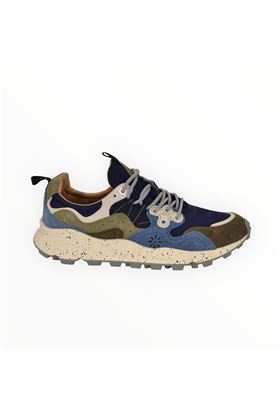 yamano------------ FLOWER MOUNTAIN | 3D79-BROWN LIGHT BLUE VIOLET